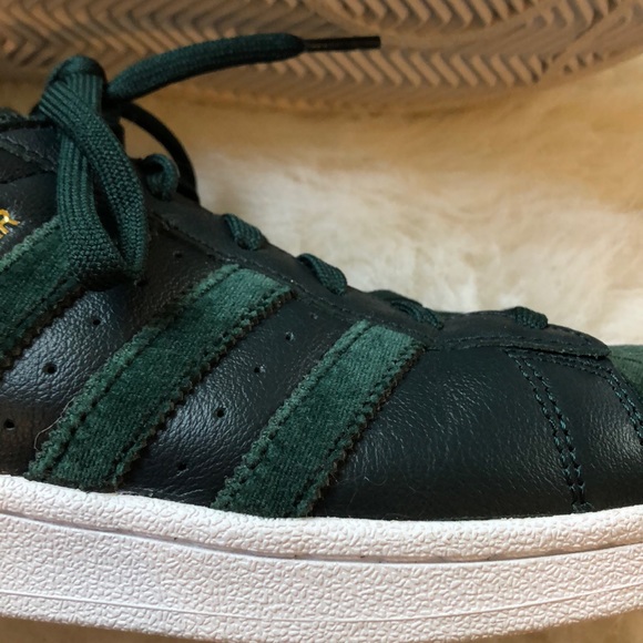 green velvet adidas shoes
